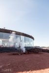 Park Narodowy Timanfaya na Lanzarote - pokaz erupcji gejzeru